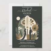 Een echt boeiend 70s 80s Courthouse Vrijgezellenfe Kaart (Voorkant)