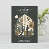 Een echt boeiend 70s 80s Courthouse Vrijgezellenfe Kaart (Staand voorkant)