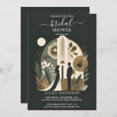 Een echt boeiend 70s 80s Courthouse Vrijgezellenfe Kaart (Voorkant / Achterkant)