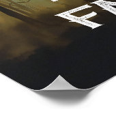 Een echt cowboy gezegde canvas poster (Hoek)