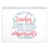 Een echt geweldig Gezegde voor leerkrachten Kalender (Hoes)
