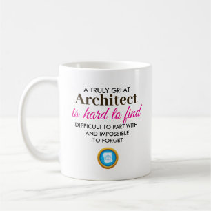 Een echt geweldige architect - gepersonaliseerde n koffiemok