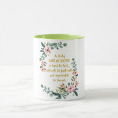 Een echt geweldige baas, bedankt mok (Midden)