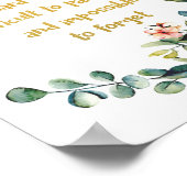 Een echt geweldige baas, bedankt poster (Hoek)