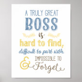 Een echt geweldige baas poster (Voorkant)