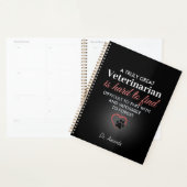 Een echt geweldige dierenarts – gepersonaliseerde planner (Display)