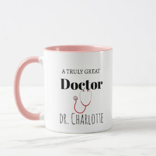 Een echt geweldige dokter – koffiemok die moeilijk mok