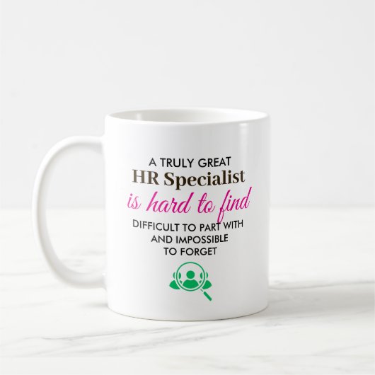 Een echt geweldige HR-specialist - gepersonaliseer Koffiemok (Links)