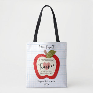 Een echt geweldige leraar Dank je wel boodschappen Tote Bag