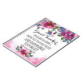 Een echt geweldige leraar Dank u voor het cadeautj Notitieboek (Linkerzijde)