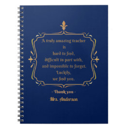 Een echt geweldige leraar is moeilijk te vinden  notitieboek