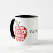 Een echt geweldige leraar moeilijk te vinden en te mok (Voorkant links)