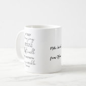 Een echt geweldige werknemer is moeilijk te vinden koffiemok (Voorkant links)