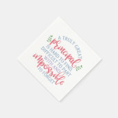 Een echt groot, belangrijk, grappig Gezegde Servet (Hoek)