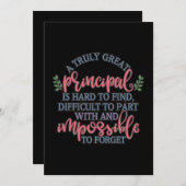 Een echt groot hoofd is moeilijk te vinden feestdagenkaart (Voorkant / Achterkant)