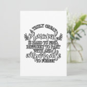 Een echt groot hoofd is moeilijk te vinden kaart (Staand voorkant)