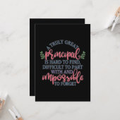 Een echt groot hoofd is moeilijk te vinden kaart (Voorkant / Achterkant in situ)