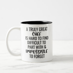 Een echt grote Chef is moeilijk te vinden om Tweekleurige Koffiemok