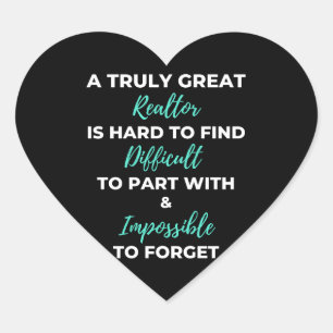 Een echt grote speler is moeilijk te vinden hart sticker