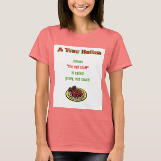 "Een echt Italiaans" T-shirt