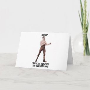 Een echt overdreven Man Kaart