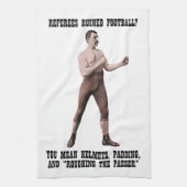 Een echt overdreven Man Theedoek (Verticaal)