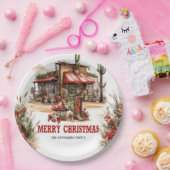 Een echt westerne ervaring in de prairie papieren bordje (Feest)