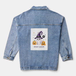Een echt zoete traktatie voor het "Spooky Season"! Denim Jacket