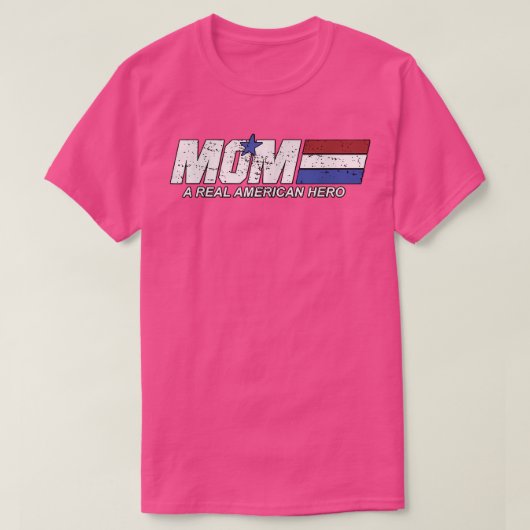 Een echte Amerikaanse held T-shirt (Design voorkant)