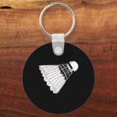 Een echte badminton shuttle birdie sleutelhanger (Voorkant)