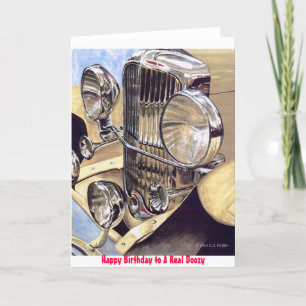 'Een echte doozy' verjaardagskaart Kaart