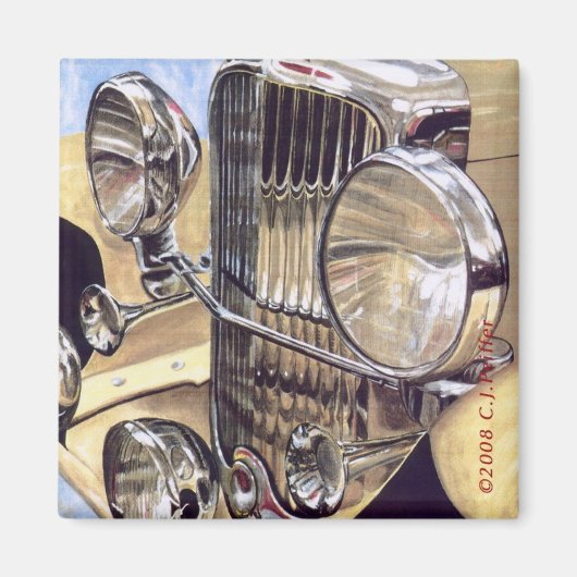 'Een echte duivel' Magneet (Voorkant)