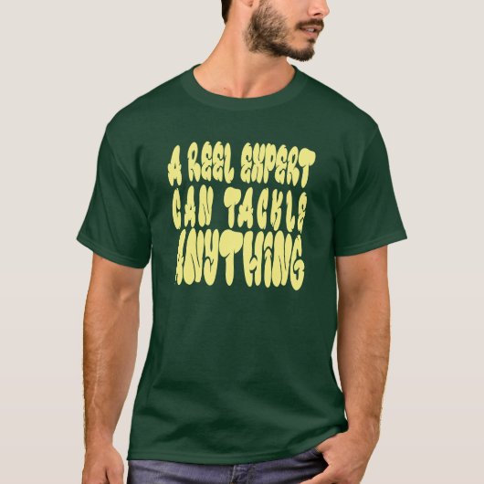 Een echte expert kan schaalbare vectorafbeeldingen t-shirt (Voorkant)