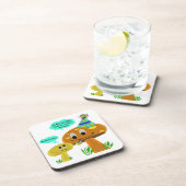 Een echte Fun-Guy-paddenstoel-Cartoon Bier Onderzetter (Rechterzijde)