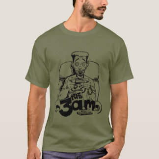 Een echte gamer slaapt nooit t-shirt