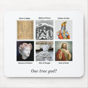 Een echte god? muismat