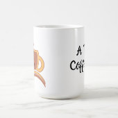 Een echte koffieverslaafde koffiemok (Center)