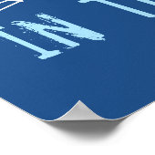 Een echte leider is niet altijd in de Leidinginspi Poster (Hoek)