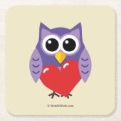 Een echte liefde kartonnen onderzetters (Voorkant)