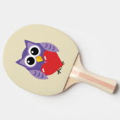 Een echte liefde tafeltennisbatje (Zijkant)
