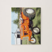 Een echte machine van het Man - 1967 Allis-Chalmer Legpuzzel (Verticaal)