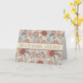 Een echte notitie  bloemeninspiratie Notecard Kaart (Gele Bloem)