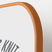 Een echte oma Knit Real Grandmas Play Pickleball Paddle (Links Detail)