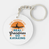 Een echte oma's die er zijn sleutelhanger (Achterkant)