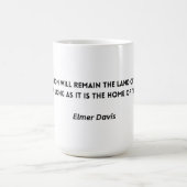 Een echte patriot koffiemok (Center)