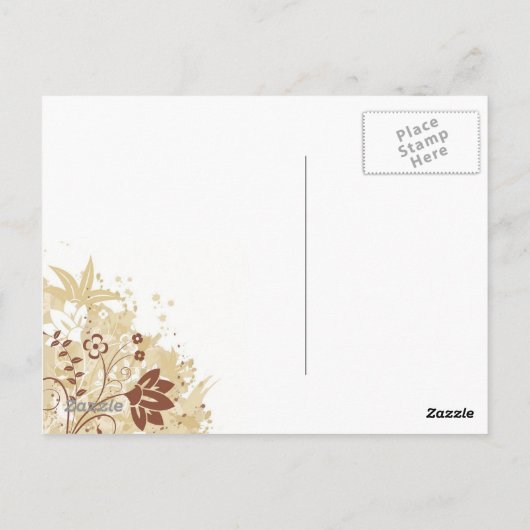 Een echte vriend briefkaart (Achterkant)