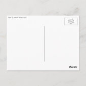 Een echte vriend briefkaart (Achterkant)