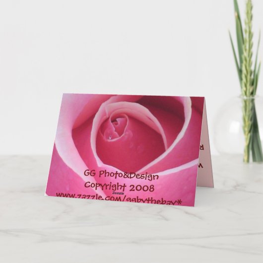 Een echte vriend Kaart (Achterkant)