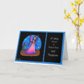 Een echte vriend kaart (Gele Bloem)