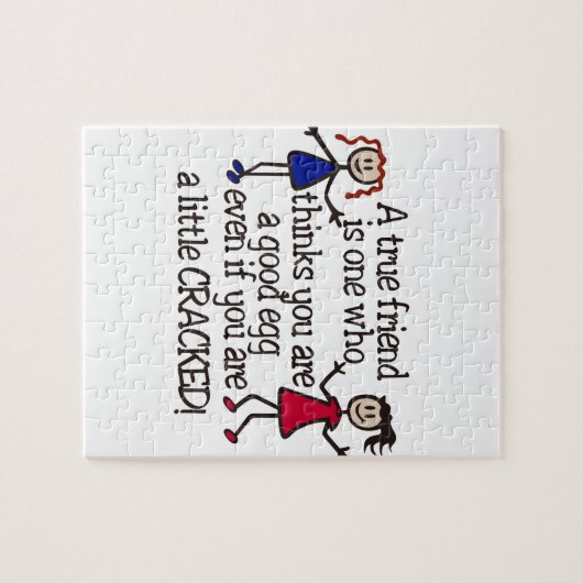 Een echte vriend legpuzzel (Horizontaal)